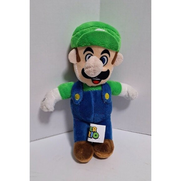 2020 GOOD STUFF NINTENDO SUPER MARIO BROS PLUSH LOT MARIO LUIGI TOAD & SHYGUY - Picture 6 of 12